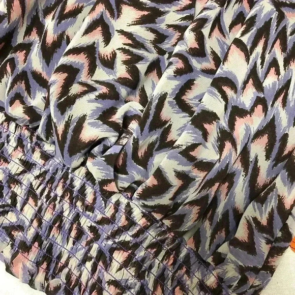 Bellatrix Purple Cross Front Sleeveless Top - Picture 2 of 5